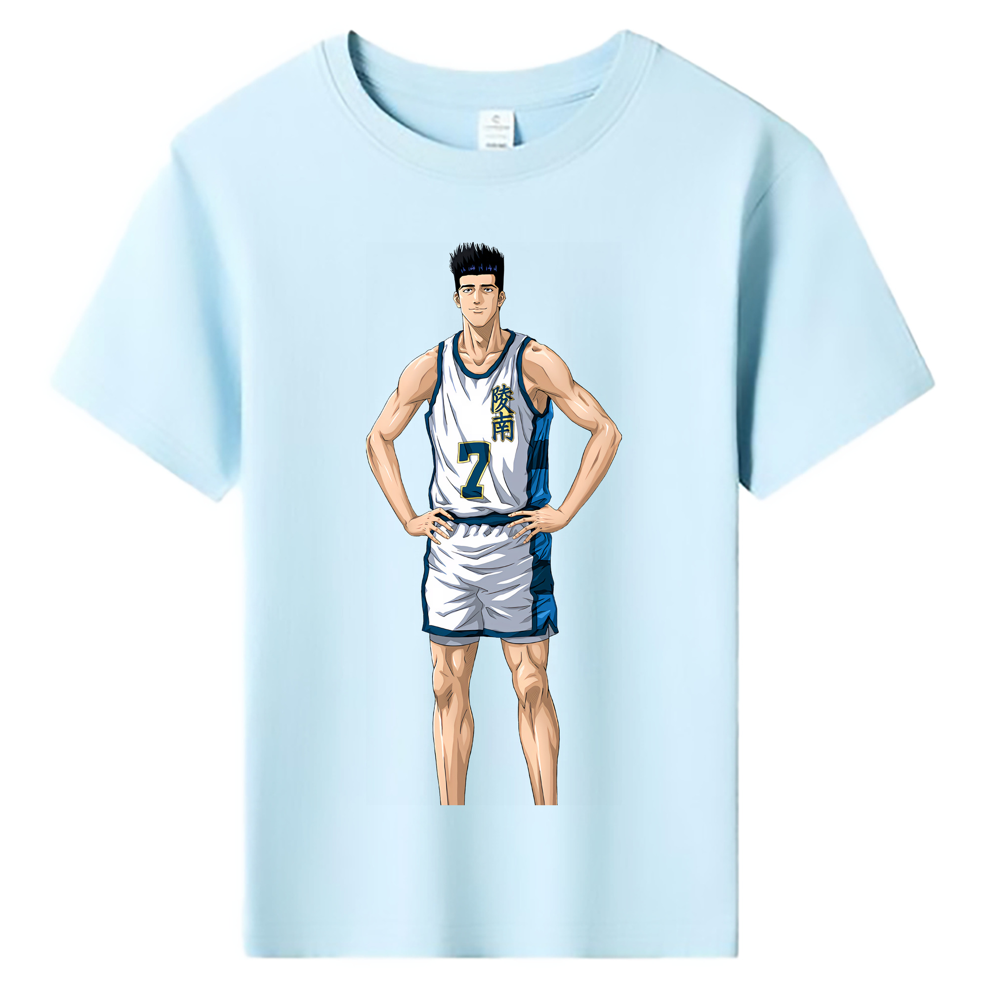 （画像用） SLAM DUNK／スラムダンク 綿100％キッズTシャツ（フロントプリント）
